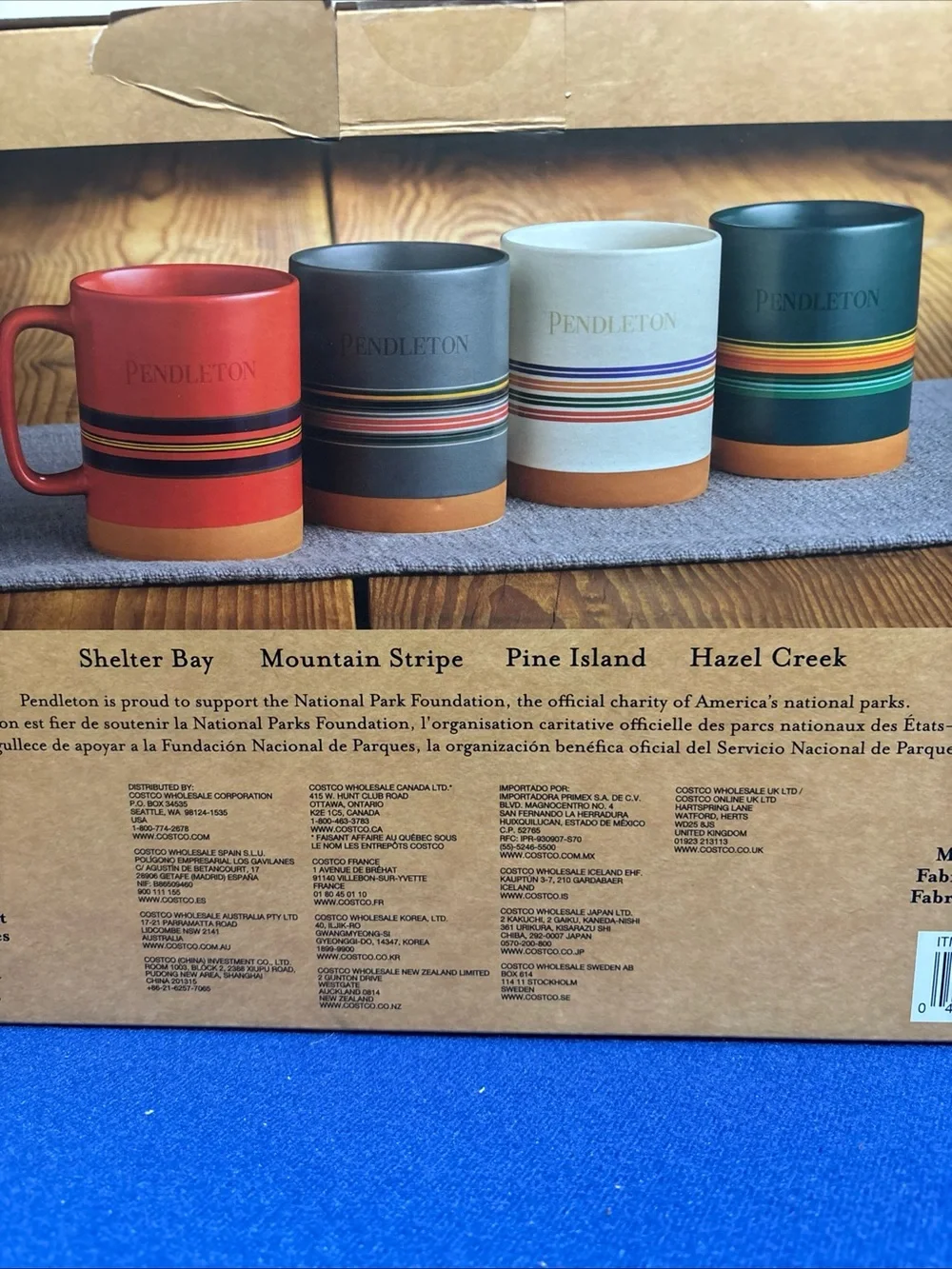 Pendleton National Parks Collectible Mug Set
